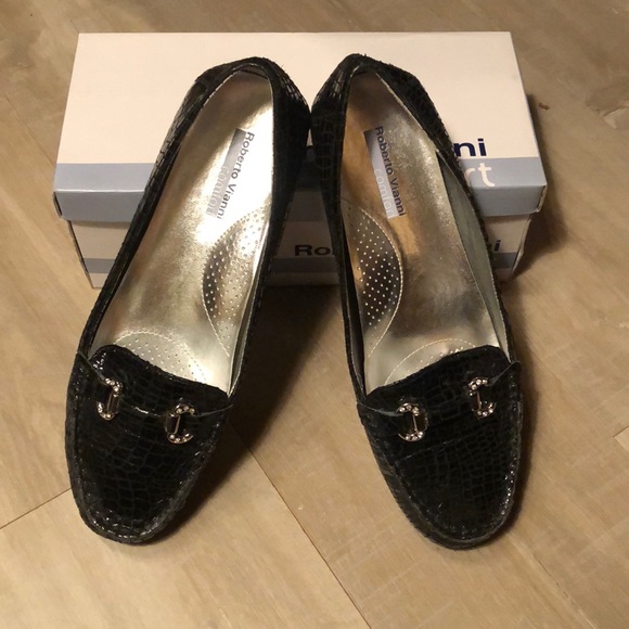 Roberto Vianni black laofers - Picture 7 of 7